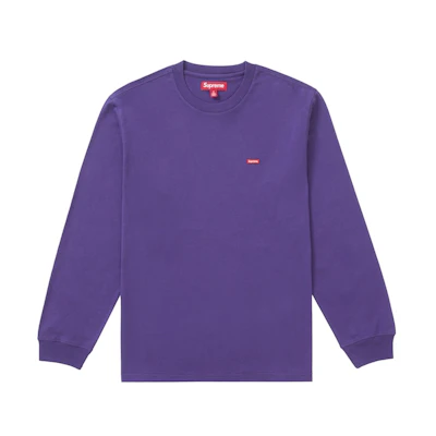 Supreme Small Box L/S Tee (FW24) Purple