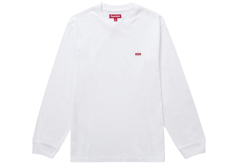 Supreme Small Box L/S Tee (FW24) White