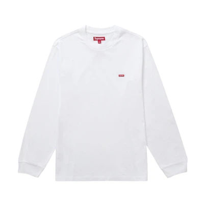 Supreme Small Box L/S Tee (FW24) White