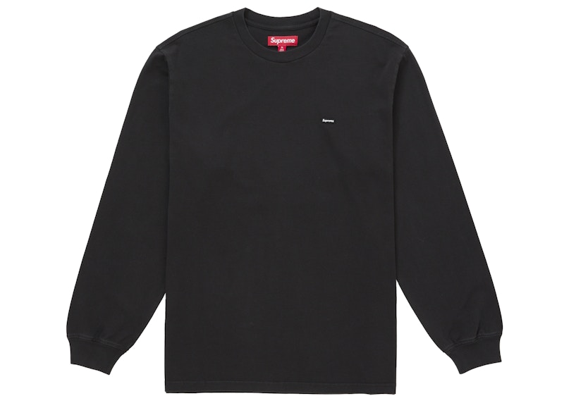 Supreme Small Box L/S Tee (FW25) Black