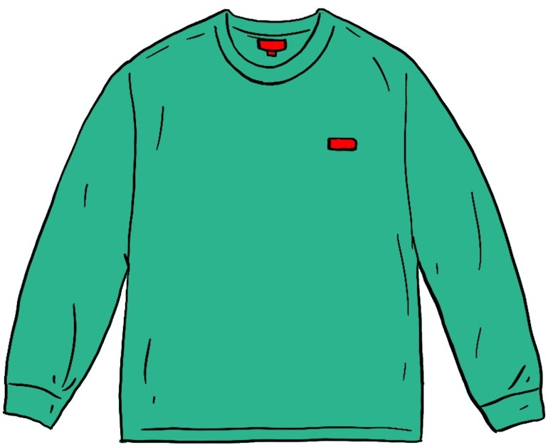 supreme-small-box-l-s-tee-ss-21-teal
