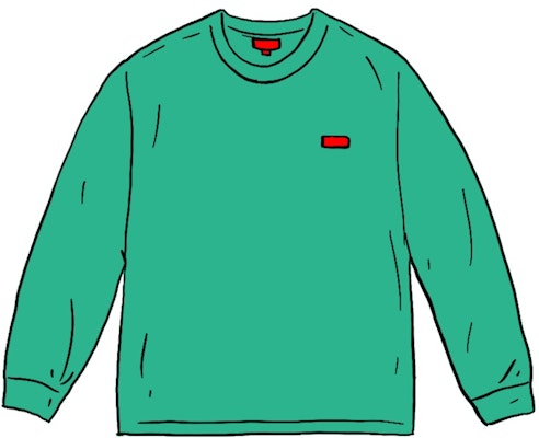 Supreme Small Box L/S Tee (SS21) Teal Buy Supreme Small Box L/S Tee (SS21) Teal