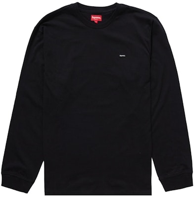 Supreme Small Box L/S Tee (SS22) Black Buy Supreme Small Box L/S Tee (SS22) Black