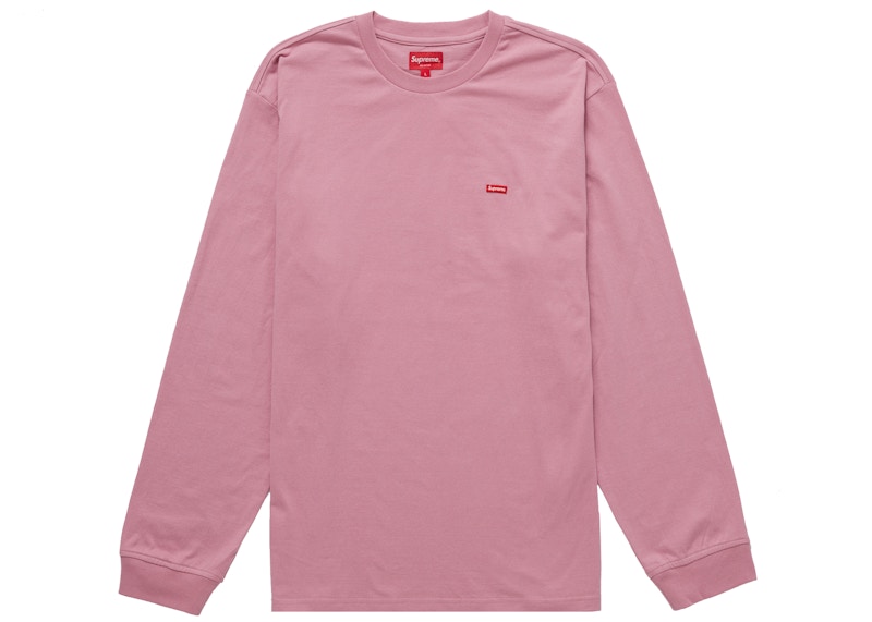 Buy Supreme Kaos Lengan Panjang Kotak Kecil (SS22) Pink