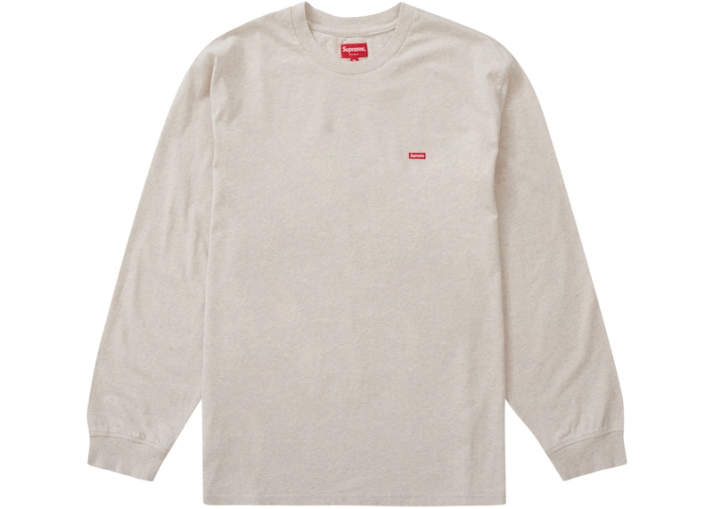 Supreme Small Box L/S Tee (SS23) Oatmeal