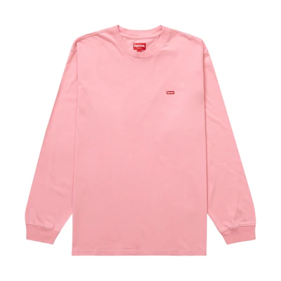 Supreme Small Box L/S Tee (SS23) Pink