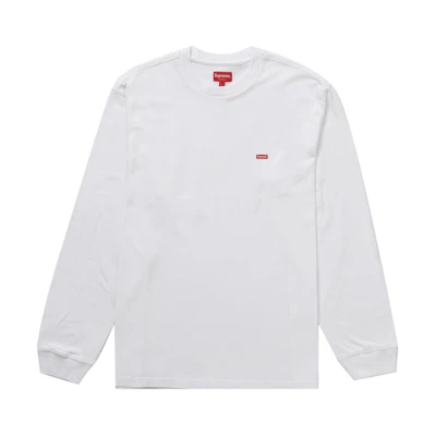 Supreme Small Box L/S Tee (SS23) White