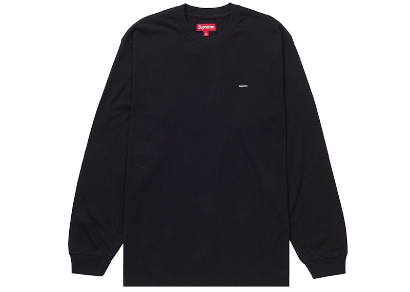 Supreme Small Box L/S Tee (SS24) Black
