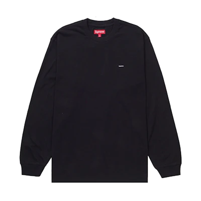 Supreme Small Box L/S Tee (SS24) Black