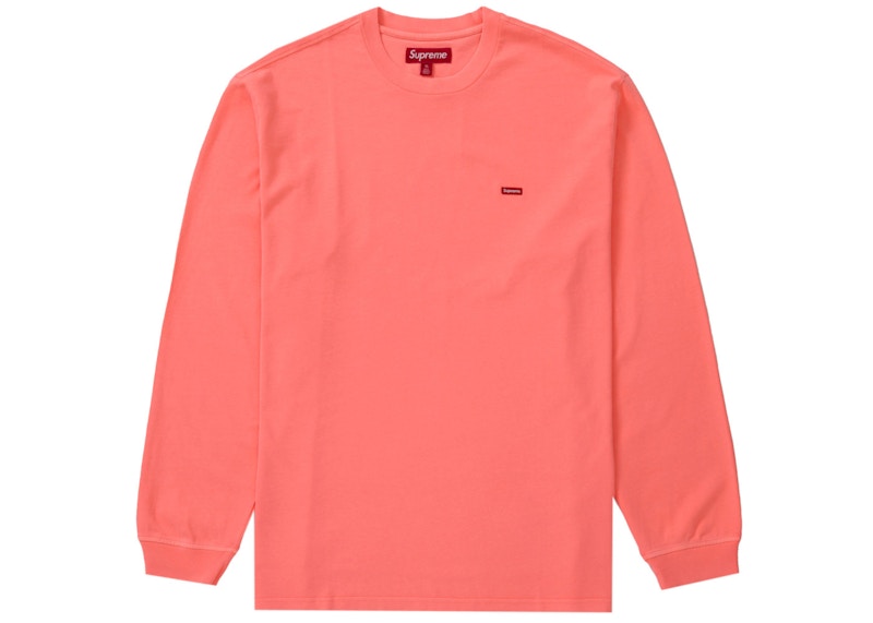 Supreme Small Box L/S Tee (SS24) Bright Orange