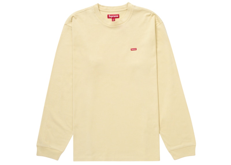 Supreme Small Box L/S Tee (SS24) Light Tan
