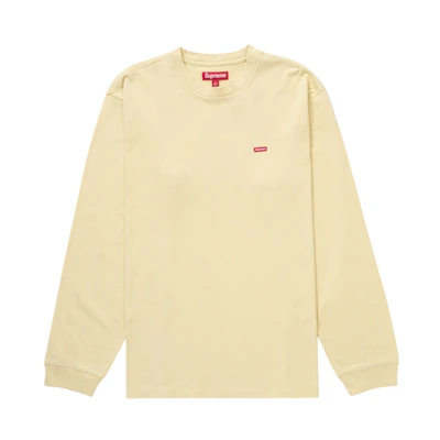 Supreme Small Box L/S Tee (SS24) Light Tan
