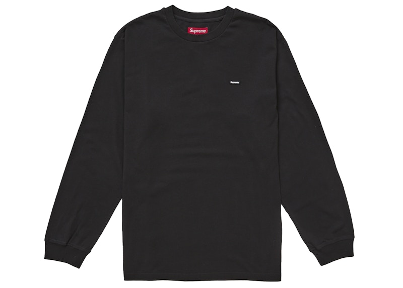 Supreme Small Box L/S Tee (SS25) Black