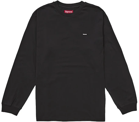 Supreme Small Box L/S Tee (SS25) Black Buy Supreme Small Box L/S Tee (SS25) Black