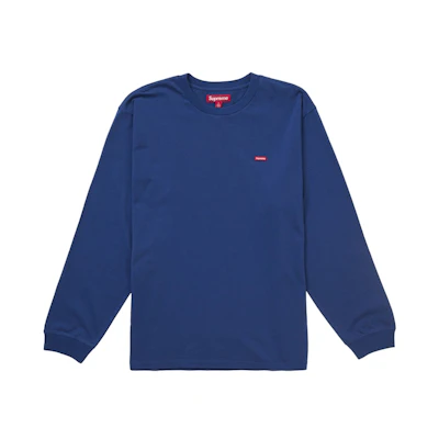 Supreme Small Box L/S Tee (SS25) Dark Royal