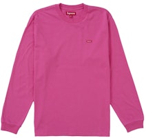 Supreme Small Box L/S Tee (SS25) Pink Supreme Small Box L/S Tee (SS25) Pink