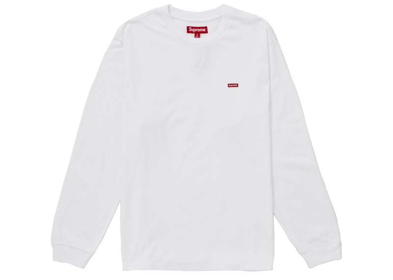 Supreme Small Box L/S Tee (SS25) White