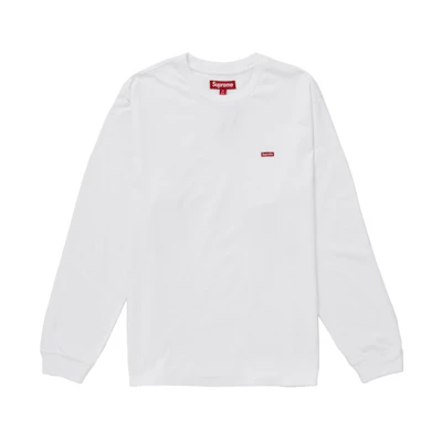 Supreme Small Box L/S Tee (SS25) White