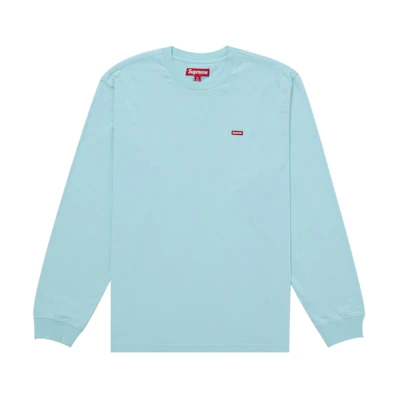 Supreme Small Box L/S Tee (SS26) Blue