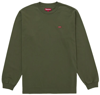 Supreme Small Box Lengan Panjang Tee (SS26) Hijau Zaitun Buy Supreme Small Box Lengan Panjang Tee (SS26) Hijau Zaitun