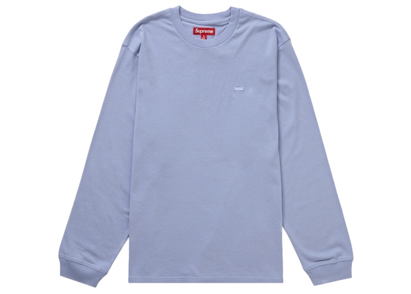 Supreme Small Box L/S Tee Lavender