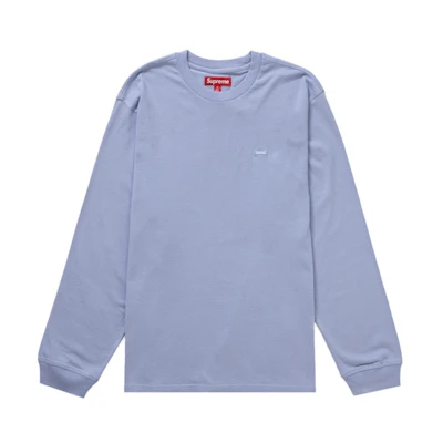 Supreme Small Box L/S Tee Lavender