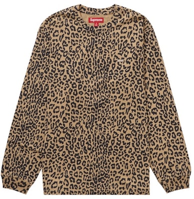 Supreme Small Box L/S Tee Leopard Buy Supreme Small Box L/S Tee Leopard