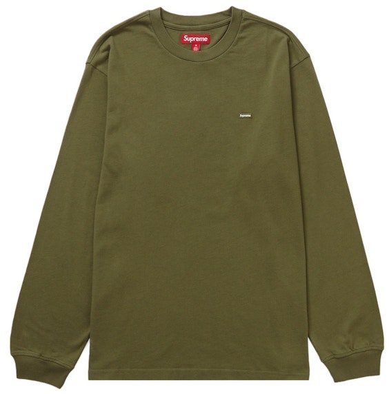 supreme-small-box-l-s-tee-light-olive