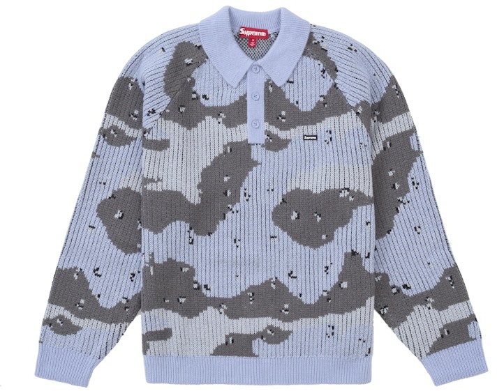 supreme-small-box-polo-sweater-fw-24-blue-camo