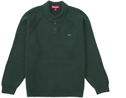 Supreme Small Box Polo Sweater (FW24) Green Supreme Small Box Polo Sweater (FW24) Green