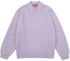 Supreme Small Box Polo Sweater (FW25) Light Purple Supreme Small Box Polo Sweater (FW25) Light Purple