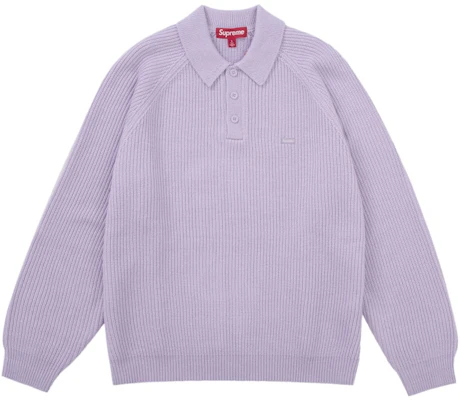 Supreme 小盒标针织衫 (FW25) 淡紫色 Polo 衫 Buy Supreme 小盒标针织衫 (FW25) 淡紫色 Polo 衫