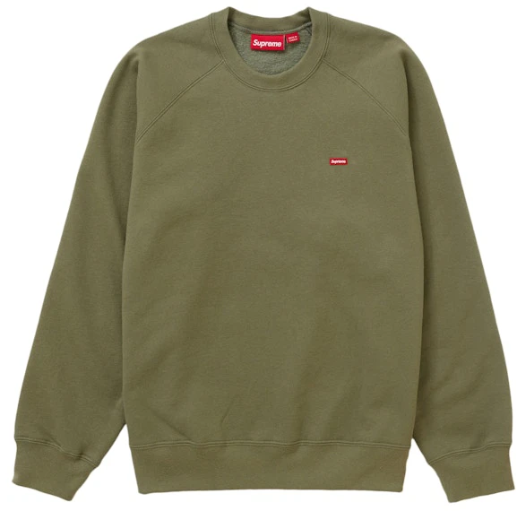 supreme-small-box-raglan-crewneck-light-olive
