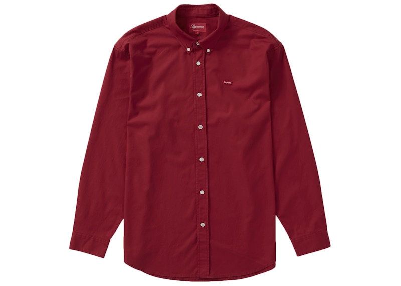 Buy Supreme 小盒標誌襯衫 (FW22) 紅色