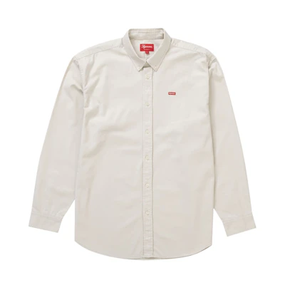 Supreme Small Box Shirt (FW22) Stone