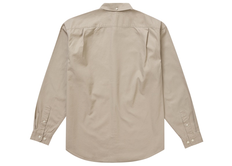 Order Supreme Small Box Shirt (FW24) Coklat