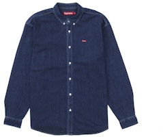 Supreme Small Box Shirt (FW24) Rinsed Denim Supreme Small Box Shirt (FW24) Rinsed Denim