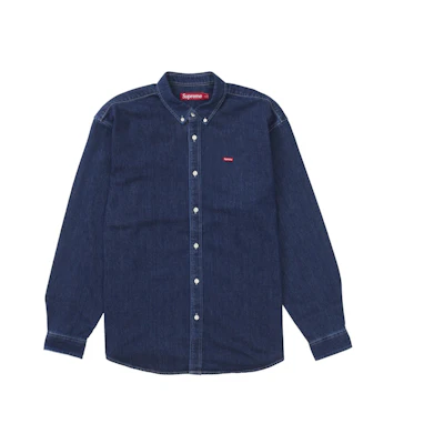 Supreme Small Box Shirt (FW24) Rinsed Denim
