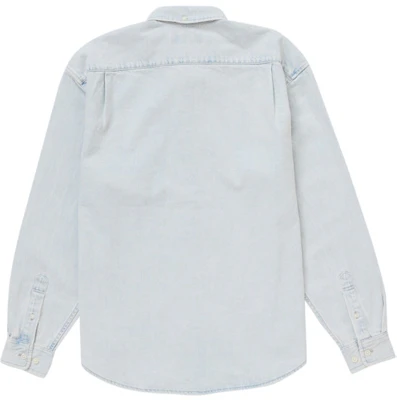 Supreme Small Box Shirt (FW24) Denim Terbaru Order Supreme Small Box Shirt (FW24) Denim Terbaru
