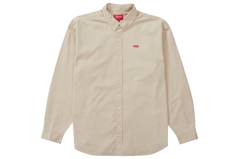 Supreme Small Box Shirt (SS23) Stone