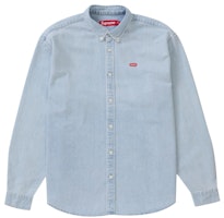 Supreme Small Box Shirt (SS24) Washed Blue Supreme Small Box Shirt (SS24) Washed Blue