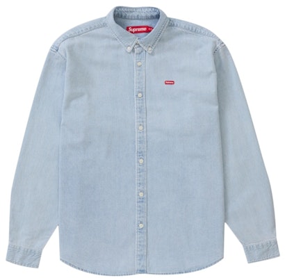 Camisa Supreme Small Box (SS24) Azul Lavado Buy Camisa Supreme Small Box (SS24) Azul Lavado