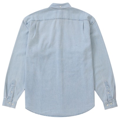 Camisa Supreme Small Box (SS24) Azul Lavado Order Camisa Supreme Small Box (SS24) Azul Lavado