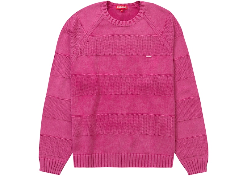 Supreme Applique Cable Knit Sweater ピンク Supreme Applique Cable Knit Sweater pink