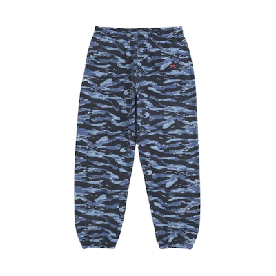 Supreme Small Box Sweatpant (FW24) Blue Tiger Camo