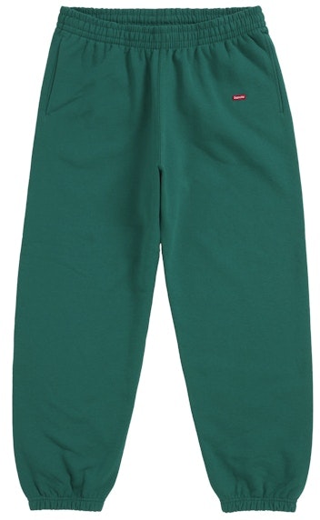 supreme-small-box-sweatpant-fw-24-green