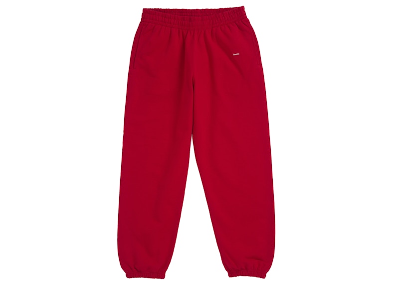 Supreme Small Box Sweatpant (FW24) Red