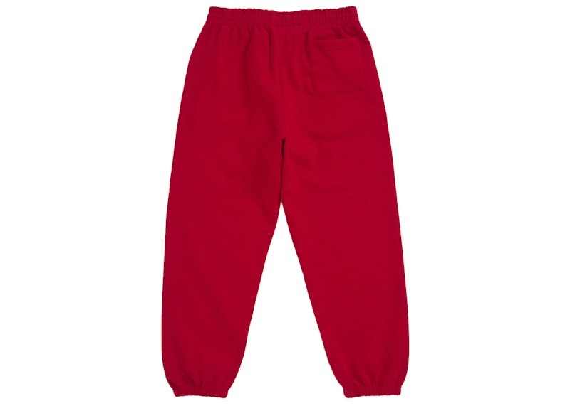 Supreme Small Box Sweatpant (FW24) Red 圖 2