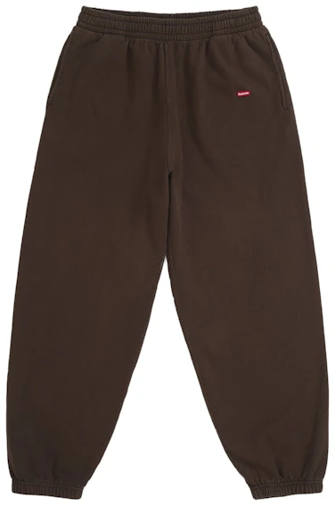 supreme-small-box-sweatpant-fw-25-brown