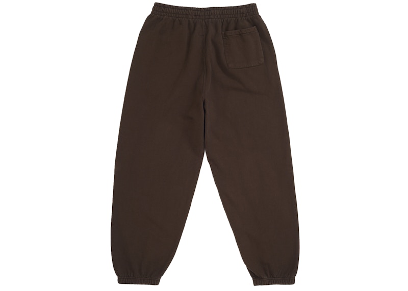 Order Supreme Small Box Sweatpant (FW25) Brown